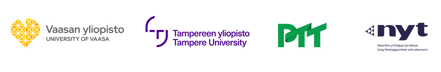 Vaasan yliopisto, Tampereen yliopisto, PTT, NYT