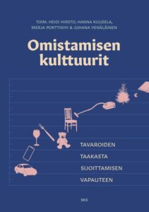Omistamisen kulttuurit -kirjan kansi