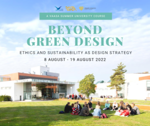 Beyond Green Design Summer Uni Course
