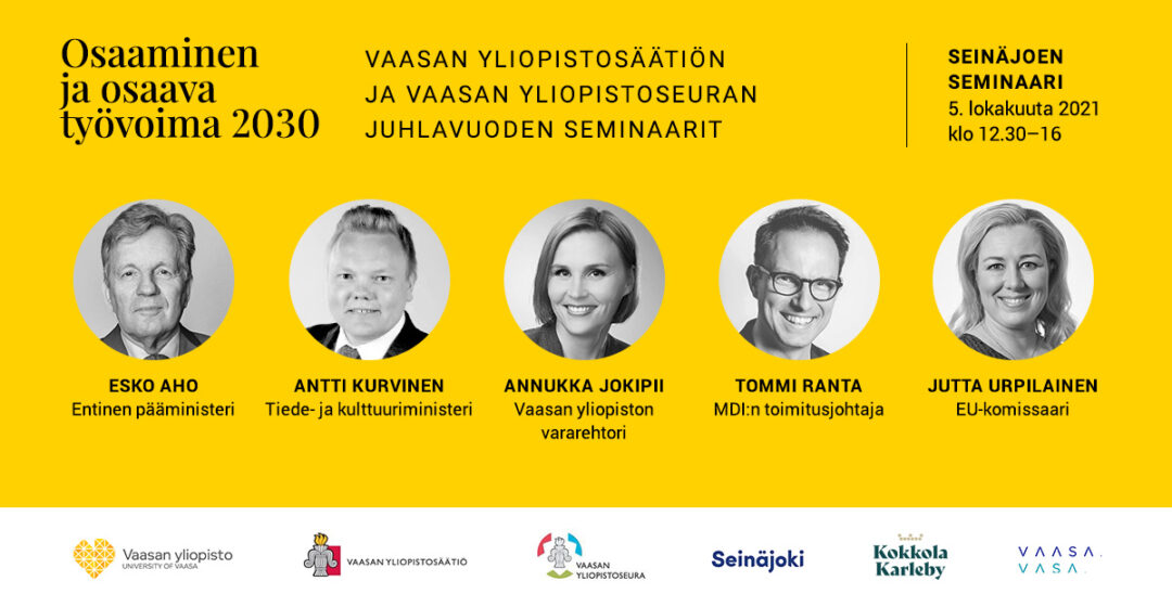 Seinäjoen seminaarin puhujat